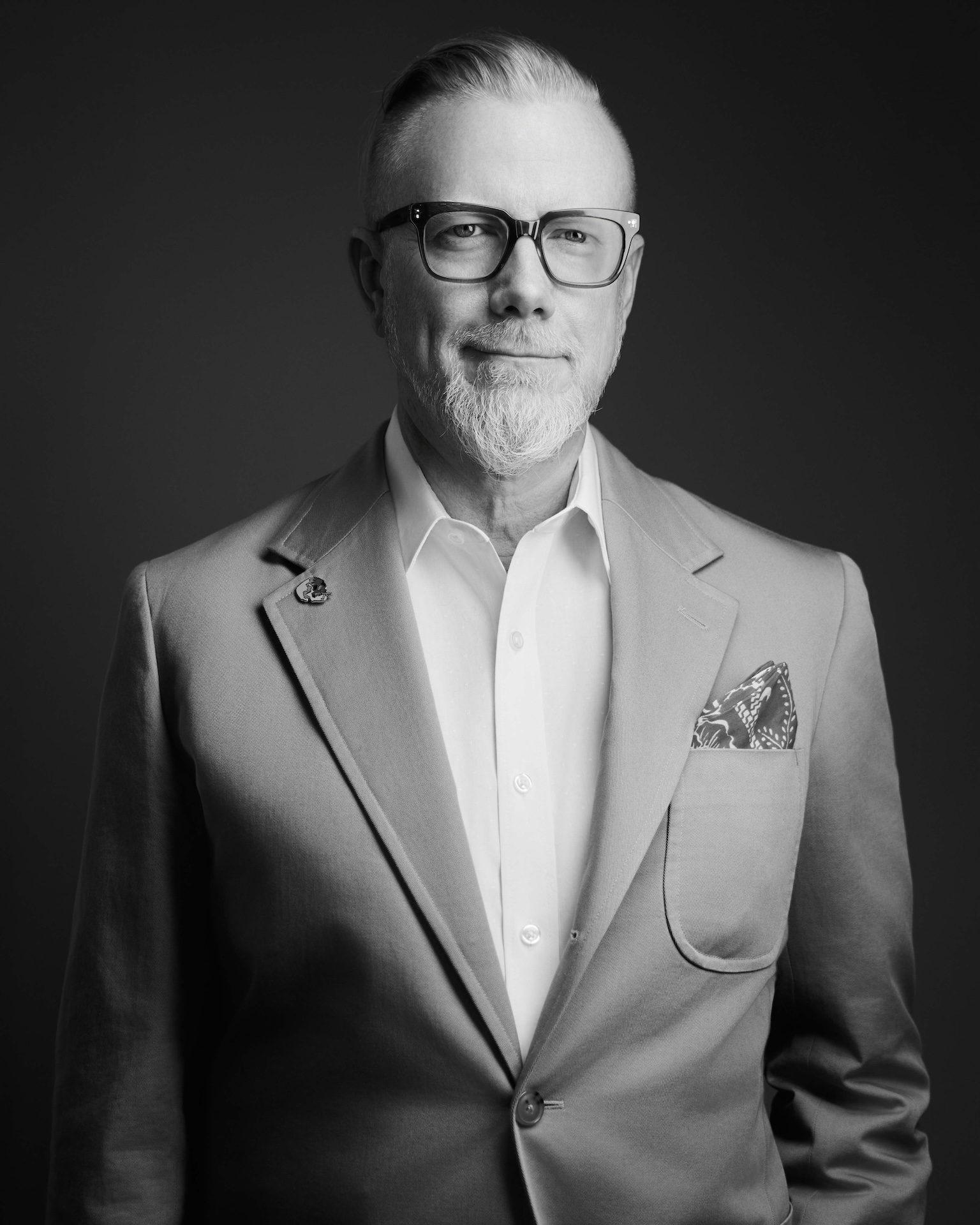 Houston corporate headshot with polished finish