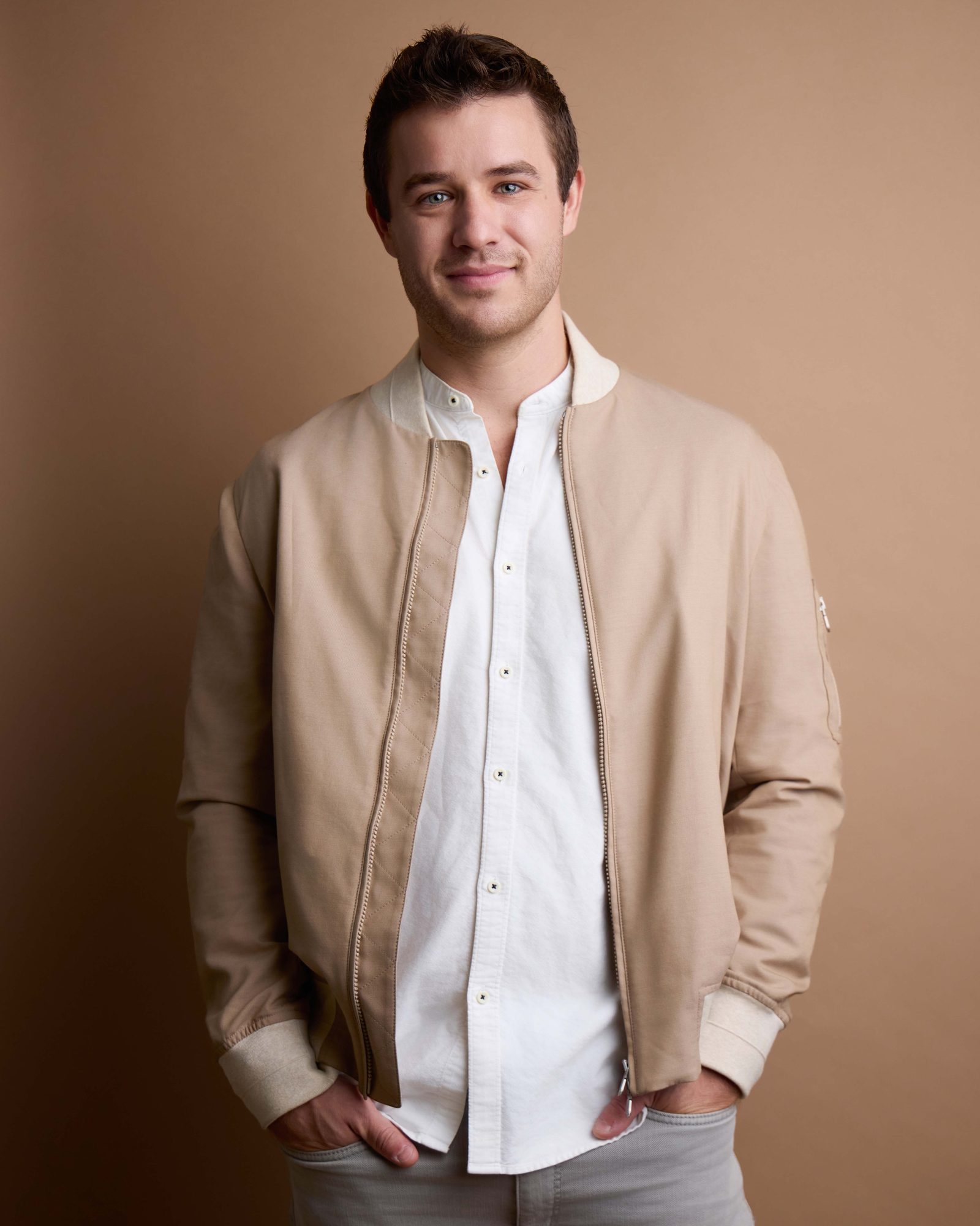 Houston executive portrait with studio lighting